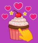 tap the cup cake android application logo